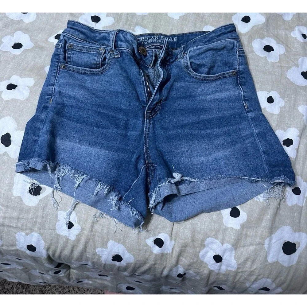 American eagle jean shorts